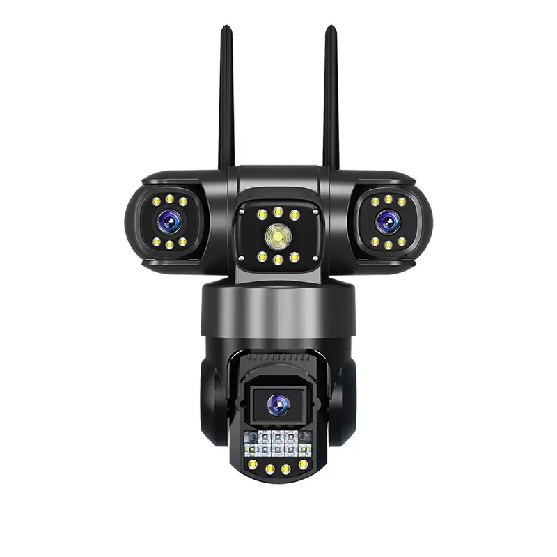 SC28 Triple Lens Triple Screen Wifi ip Camera Outdoor